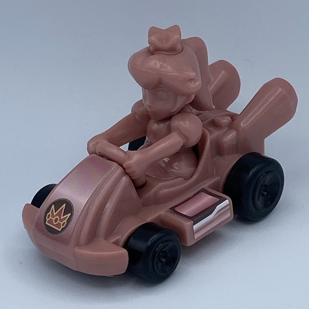 Princess‎ Peach Super Mario Bros Mario Kart Mini Figure Mascot Car Collectable